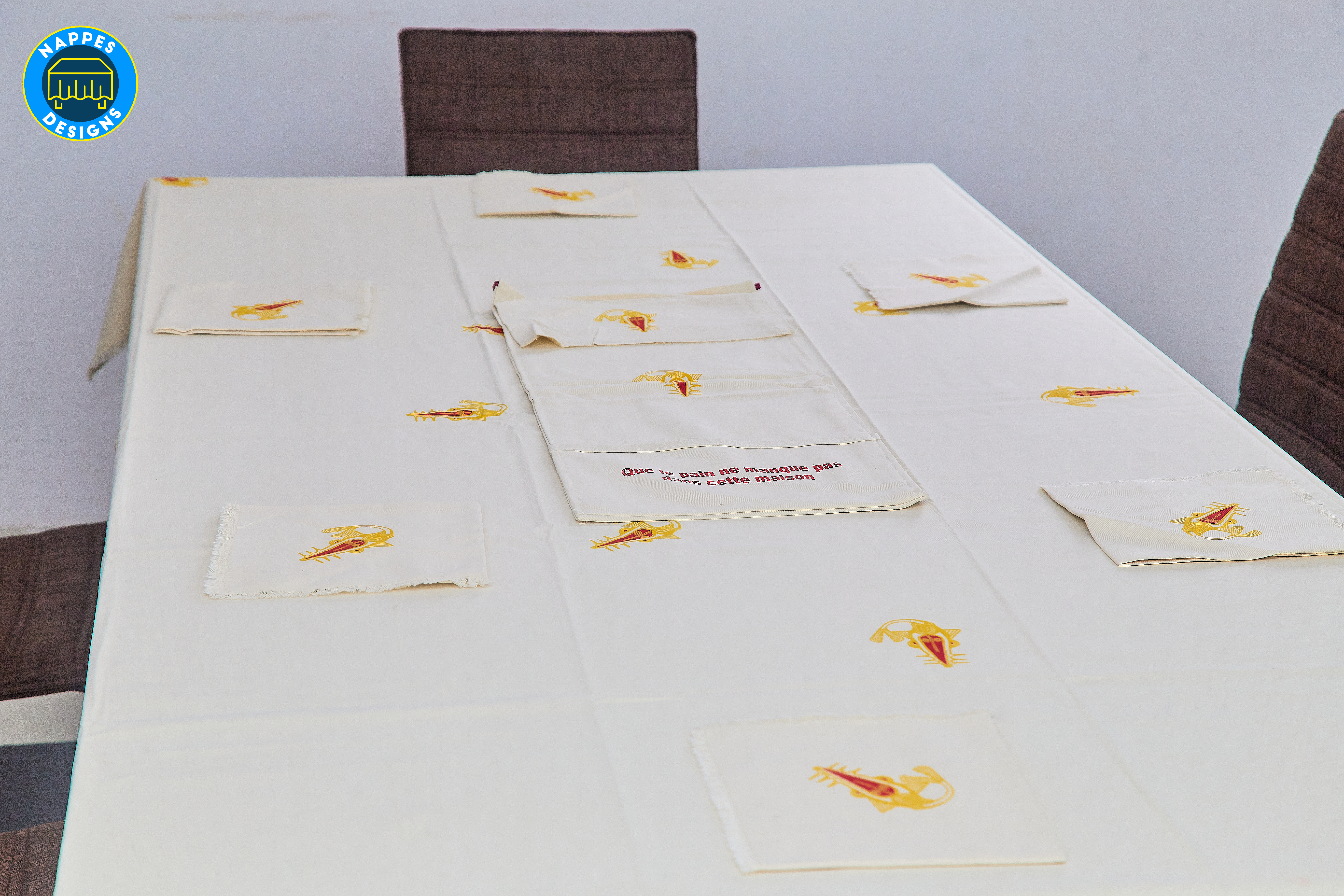 Nappes  personnalisées